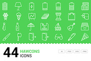 Hawcons - Vector Line Icons