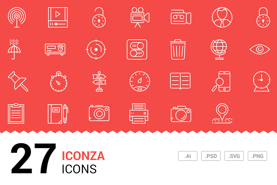 Iconza - Vector Line Icons in Icons - product preview 8