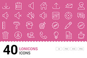 Lonicons - Vector Line Icons