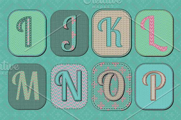 Knitted Text Effects. Graphic Styles in Photoshop Layer Styles - product preview 4