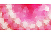 Pink triangular vector pattern