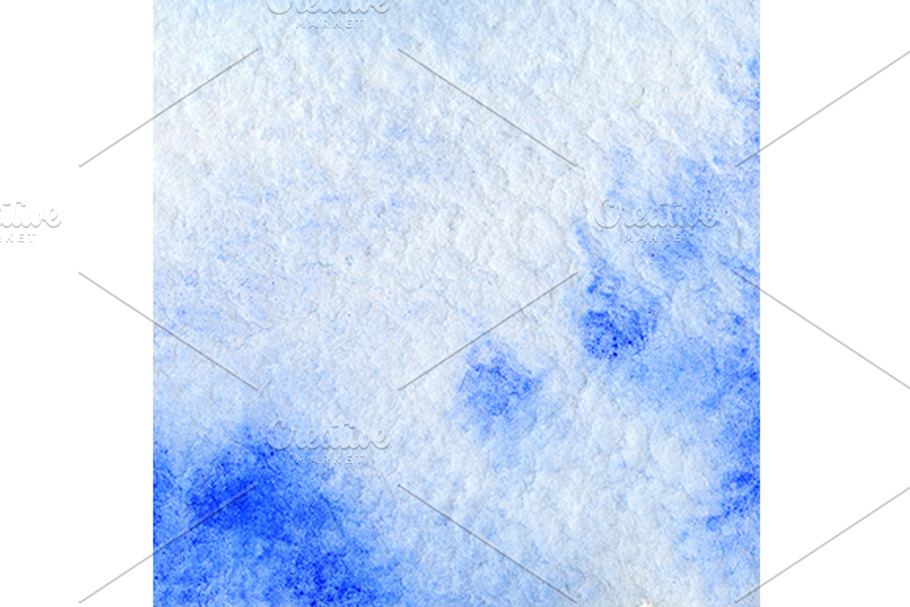 Watercolor blue cloud sky texture in Textures - product preview 8