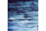 Watercolor navy blue water texture