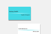 Simply Blue Business Card Template