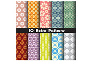 retro pattern set 3