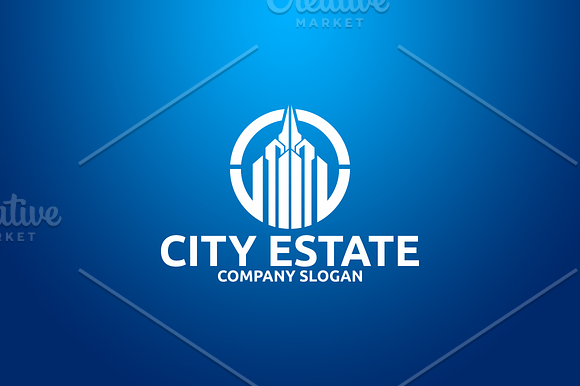 City Estate in Logo Templates - product preview 1