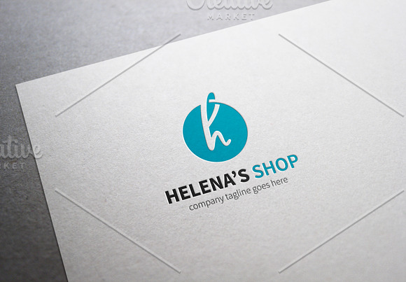 Helena Letter H Logo in Logo Templates - product preview 4