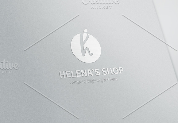 Helena Letter H Logo in Logo Templates - product preview 5