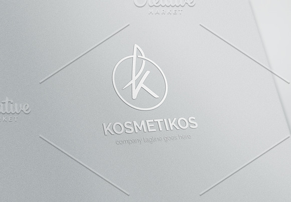 Kosmetikos Letter K Logo in Logo Templates - product preview 5