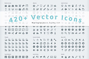 420+ Multipurpose Vector Icons