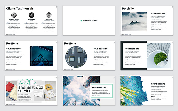 Proxima Modern Keynote Template in Keynote Templates - product preview 3