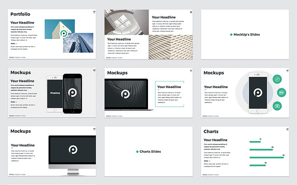 Proxima Modern Keynote Template in Keynote Templates - product preview 5