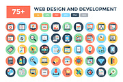 75+ Web Design and Development Icons