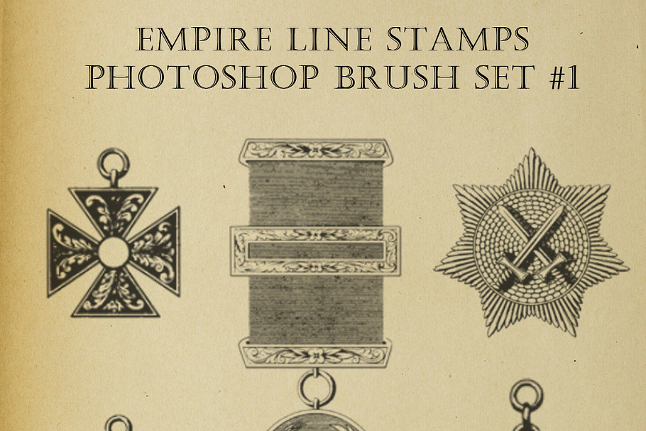 PS Brush set - Masonic symbols in Photoshop Brushes - product preview 8