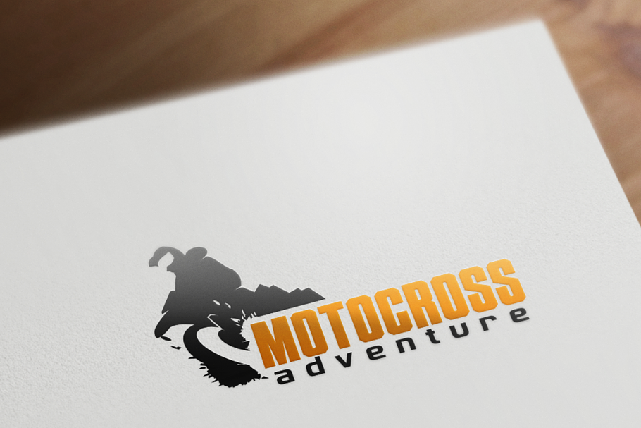 Motocross Logo Template in Logo Templates - product preview 8