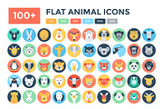 100+ Flat Animal Icons 