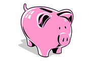 Pink Piggybank