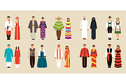 Collection of national costumes