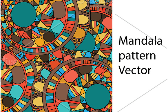 Mandala in vector in Illustrations - product preview 1