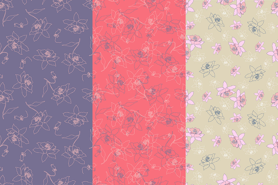 CROCUS FLOWER in Patterns - product preview 8