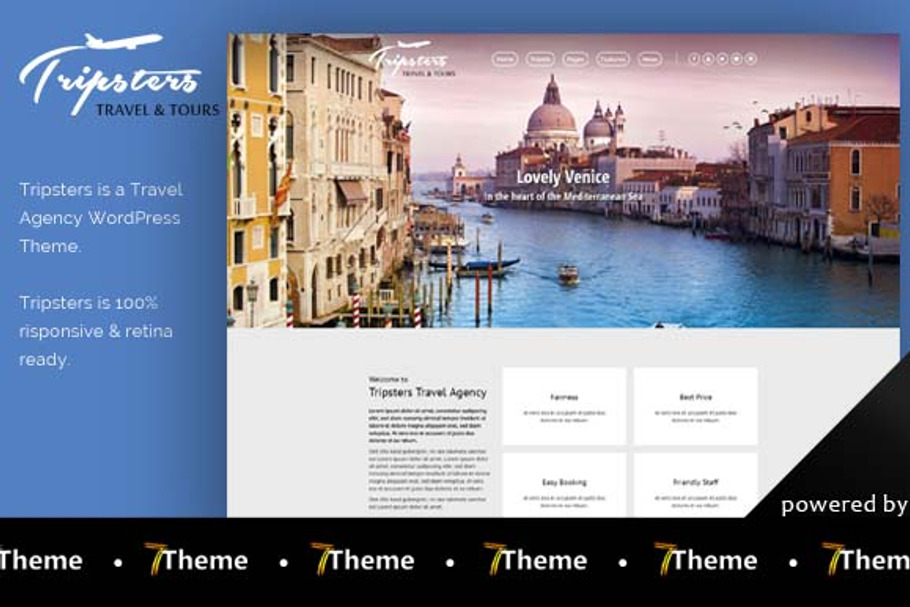 Tripsters - Travel Agency WP Theme in WordPress Business Themes - product preview 8
