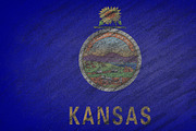 Kansas state flag.