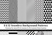 12 Geometric Seamless Patterns