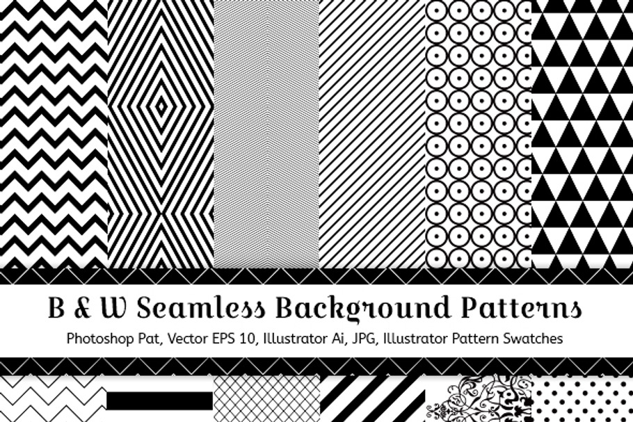 12 Geometric Seamless Patterns in Patterns - product preview 8