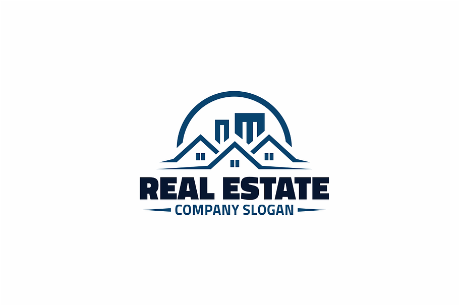 Real Estate  in Logo Templates - product preview 8