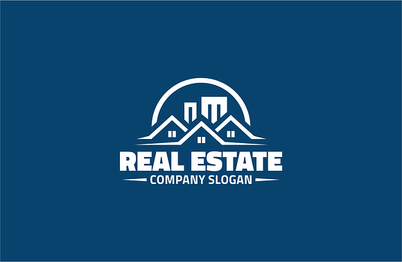 Real Estate  in Logo Templates - product preview 2