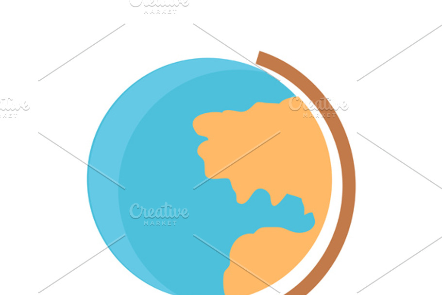 School Desktop Globe in Illustrations - product preview 8