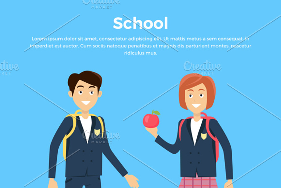 School concept in Illustrations - product preview 8