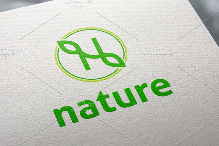 Nature | Letter N | Logo Template