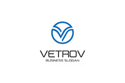 Professional Letter V Logo