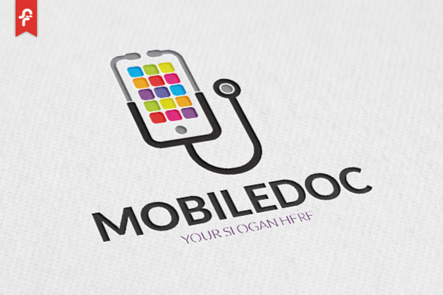 Mobile Doctor Logo in Logo Templates - product preview 8