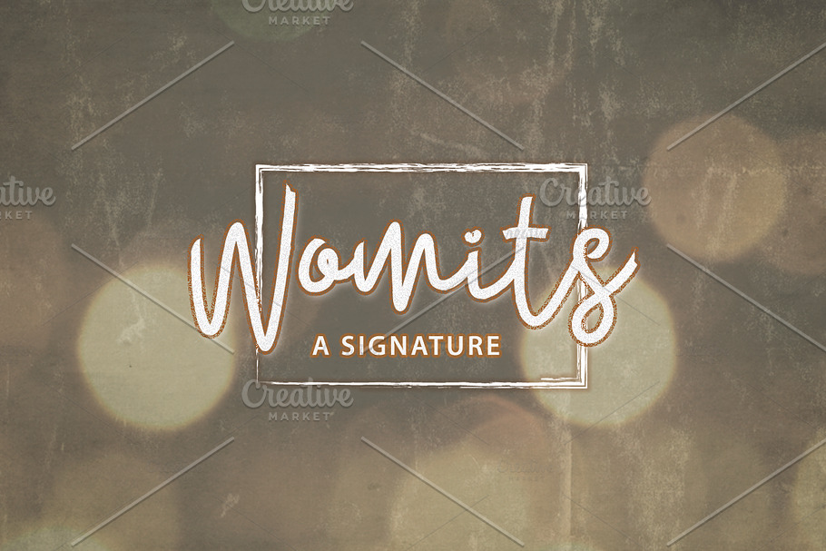 Womits • 50% OFF in Script Fonts - product preview 8