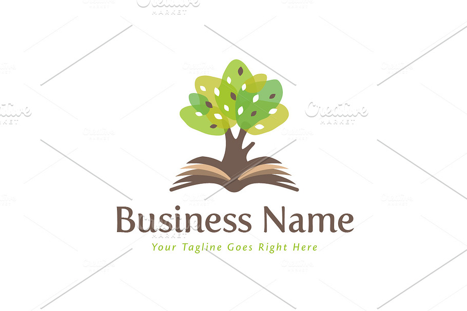 Tree of Learning Logo in Logo Templates - product preview 8