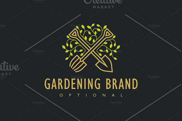 Sustainable Gardening Logo in Logo Templates - product preview 1