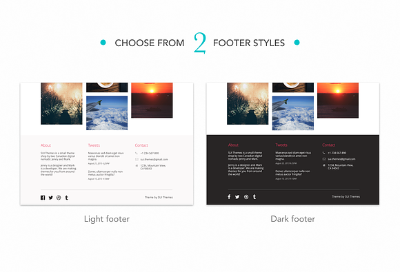 Summer—Creative Portfolio HTML Theme in HTML/CSS Themes - product preview 2