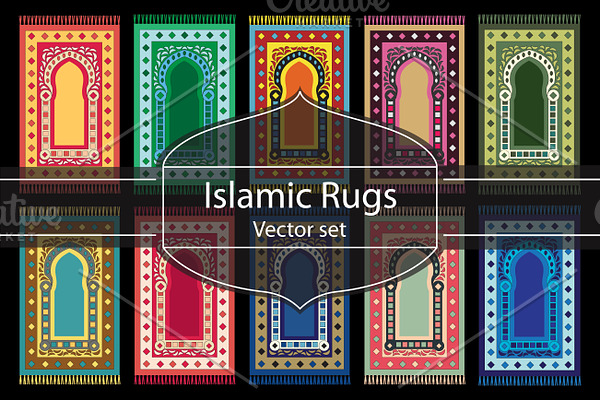 Islamic Prayer Rugs.