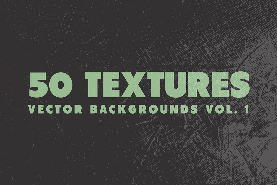 50 Vector Texture Backgrounds Vol. 1