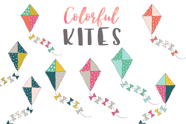 Kite Clip Art - Clipart Kites