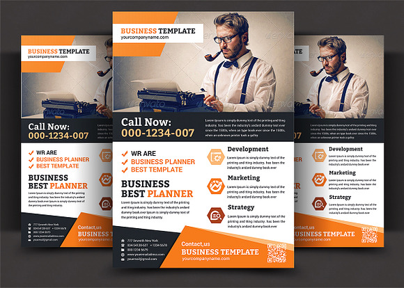 Corporate Flyer Bundle in Flyer Templates - product preview 2