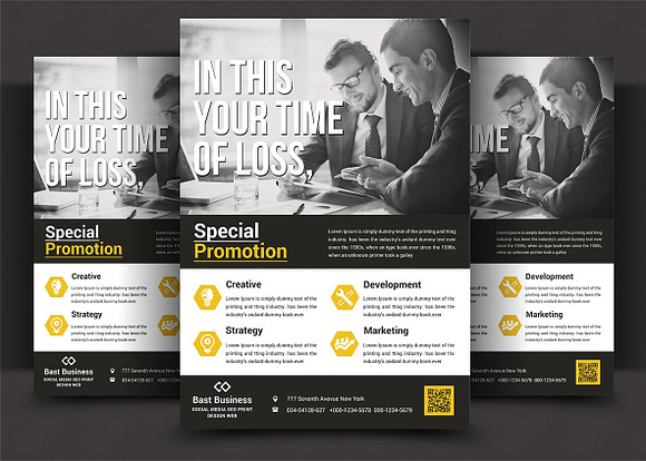Corporate Flyer Bundle in Flyer Templates - product preview 4
