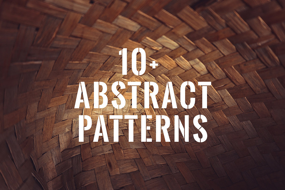 Abstract wooden patterns