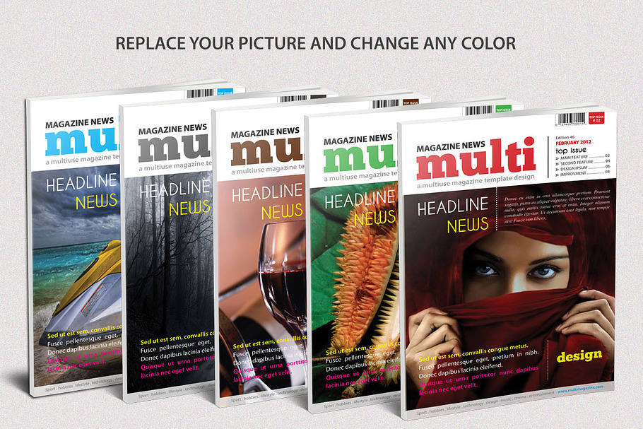 Multiuse Magazine Template