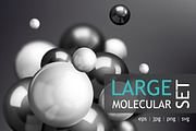Large realistic Molecular set