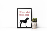 Lab lover gift, lab wall art, dog 
