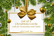 Christmas & New Year cards templates