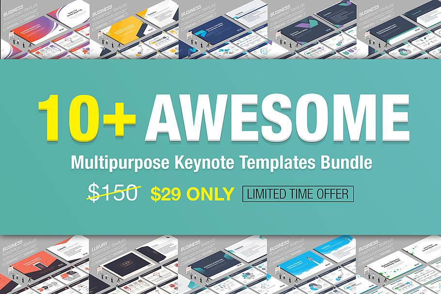 10+ Awesome Keynote Bundle in Keynote Templates - product preview 8
